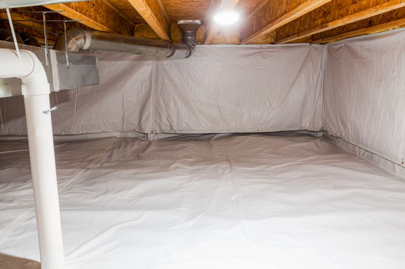 Insulated Crawlspace Wall